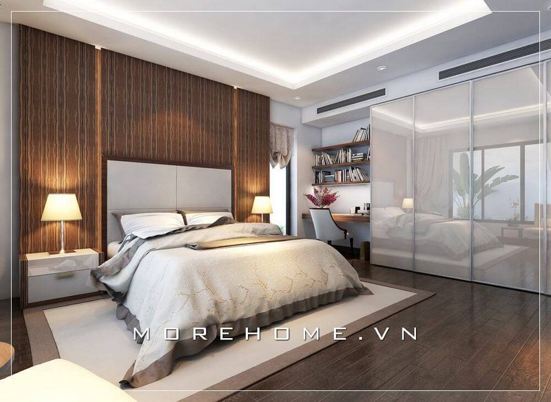 Giường ngủ 2 người hiện đại với kiểu dáng đơn giản, nhã nhặn sẽ là lựa chọn hoàn hảo cho những ai yêu thích sự giản đơn, không cầu kỳ mà vẫn đẹp và riêng biệt